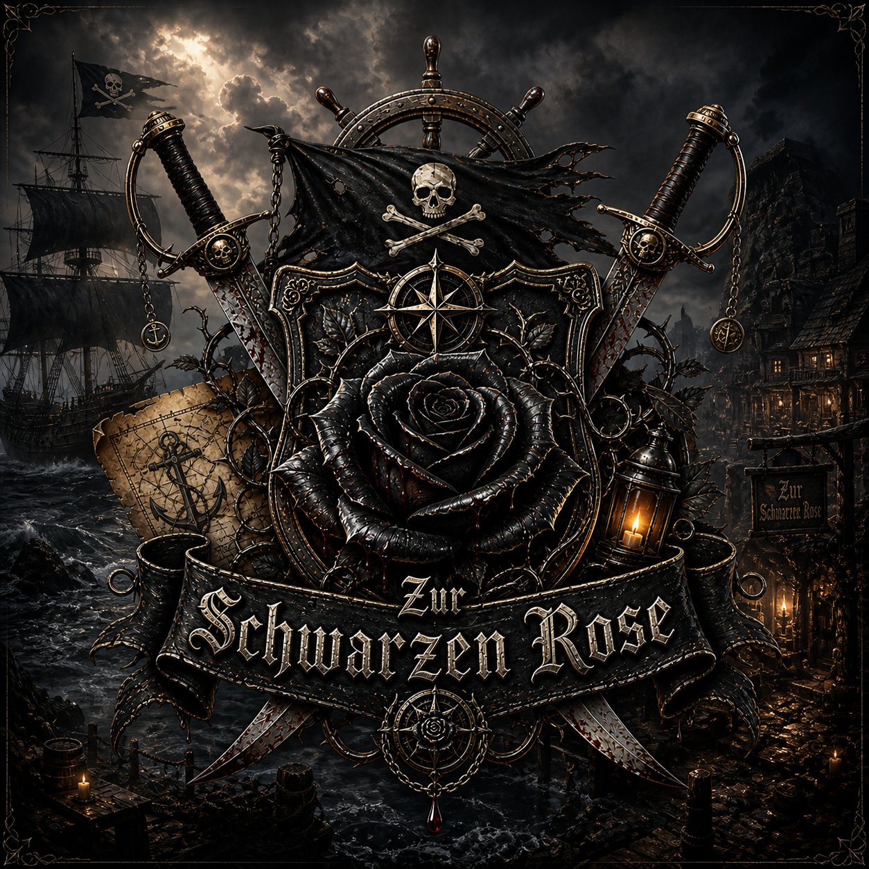 Wappen Zur Schwarzen Rose